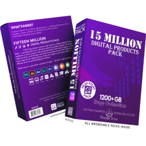 Head Start Pack - 15 MILLION DIGITAL PRODUCTS PACK
